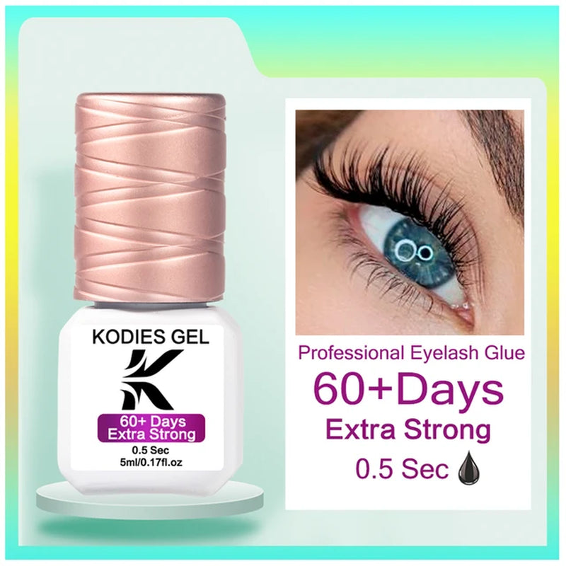 Extra Strong Eyelash Glue Extension Supplies 5G 0.5 Second Dry Lash Glue for False Eyelash Waterproof Adhesive Lift