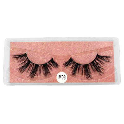 Mink Eyelashes Wholesale Natural Fluffy Lashes Bulk Volume Dramatic Fake Eyelashes Package Lash Extension Wholesale Lashes Packs