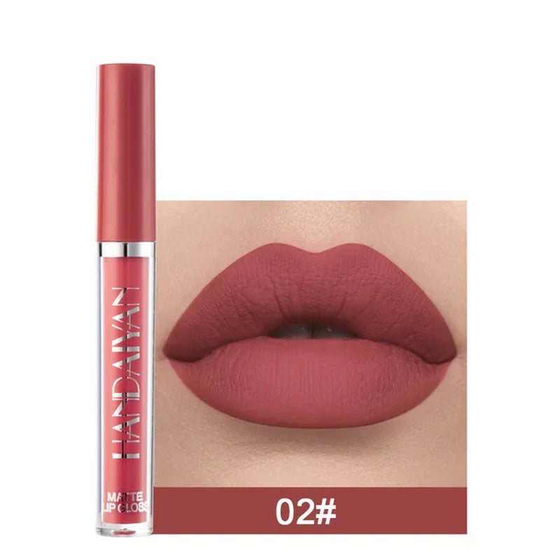 HANDAIYAN 6 Color Matte Liquid Lipstick Sets Lip Gloss for Lips Long Lasting Waterproof Cosmetics Sexy Makeup