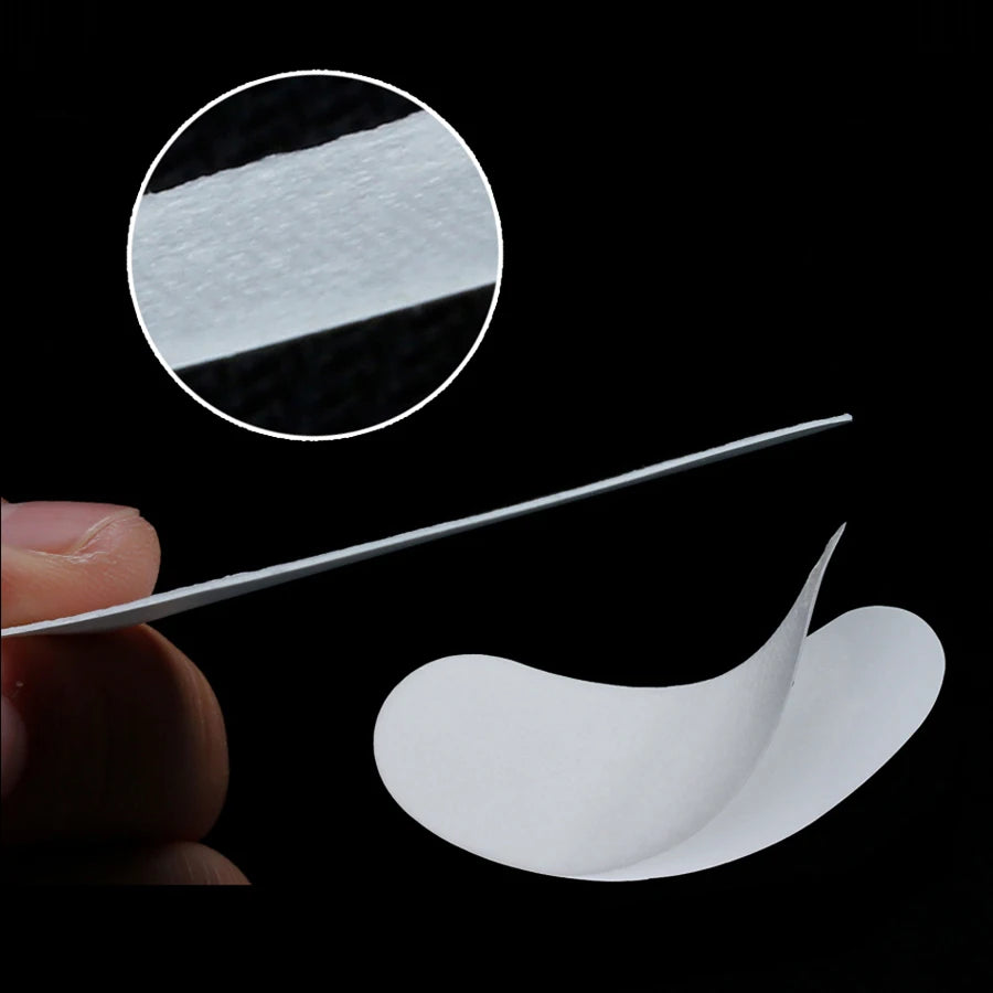 100Pairs/Pack New Paper Patches Eyelash under Eye Pads Lash Eyelash Extension Paper Patches Eye Tips Sticker Wraps Make up Tool