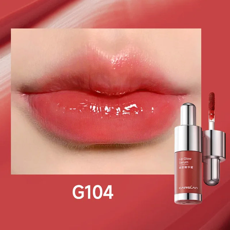 Tinted Lip Glow Serum Essential Oil Moisturizing Lip Glaze Plumper Mirror Water Lip Gloss Lipstick Cosmetics