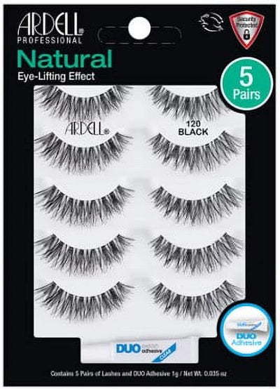 (2 Pack)  120 False Eyelashes, 5 Pairs