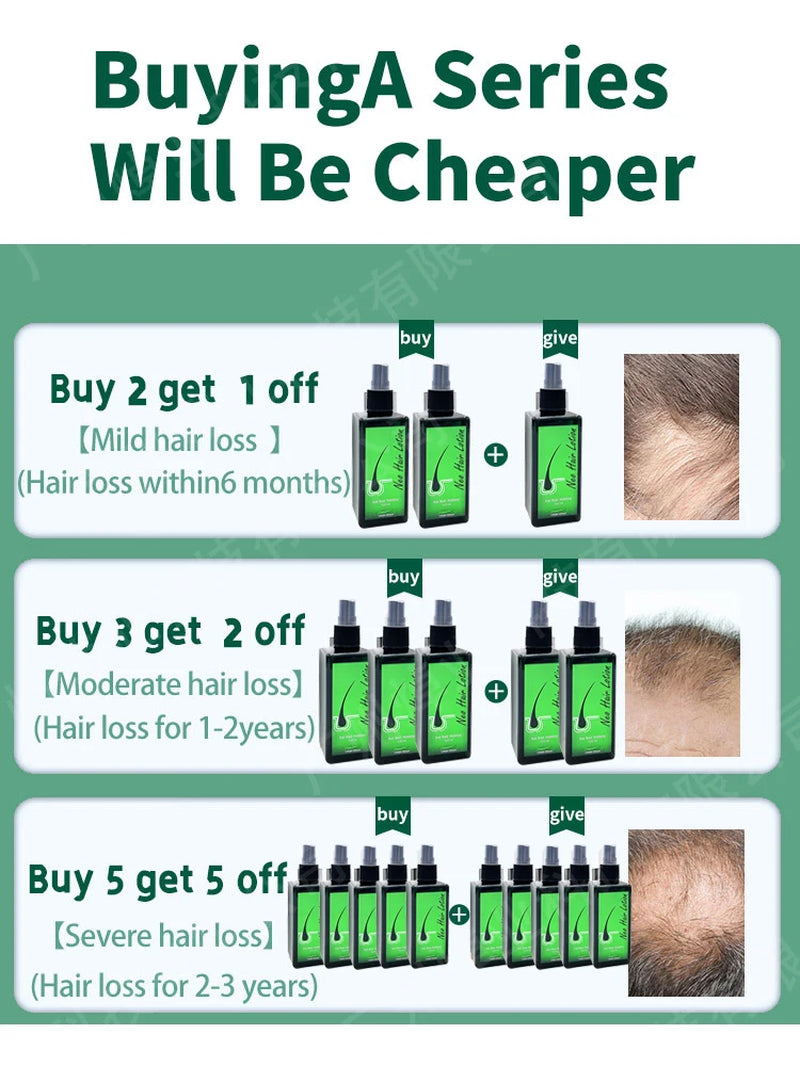 Neo Hair Lotion Hair Oil Hair Serum Hair Grow Treatment Spray Essence Oil Hair Loss for Men Original Thailand Herbs 100% Natural