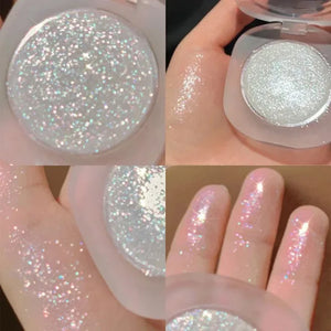 Diamond Glitter Mashed Potatoes Highlighter Diamond Highlighter Makeup Gel Face and Body Brighten Glitter Natural Contour Makeup