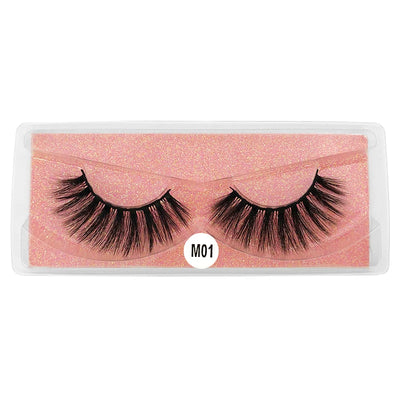 Mink Eyelashes Wholesale Natural Fluffy Lashes Bulk Volume Dramatic Fake Eyelashes Package Lash Extension Wholesale Lashes Packs