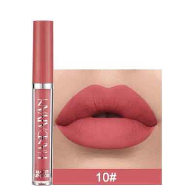 HANDAIYAN 6 Color Matte Liquid Lipstick Sets Lip Gloss for Lips Long Lasting Waterproof Cosmetics Sexy Makeup