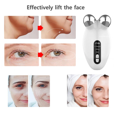 Face Lifting Massager EMS Microcurrent Massager Facial Wrinkle Lift Machine EMS Face Massage Facial Microcurrent anti Wrinkle