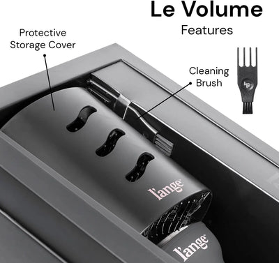 Le Volume 2-In-1 Titanium Blow Dryer Brush Blush Hot Air Brush with Oval Barrel