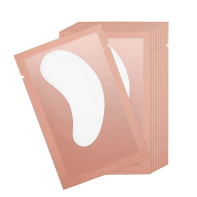 100Pairs/Pack New Paper Patches Eyelash under Eye Pads Lash Eyelash Extension Paper Patches Eye Tips Sticker Wraps Make up Tool