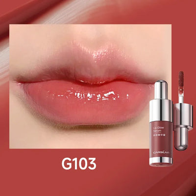 Tinted Lip Glow Serum Essential Oil Moisturizing Lip Glaze Plumper Mirror Water Lip Gloss Lipstick Cosmetics