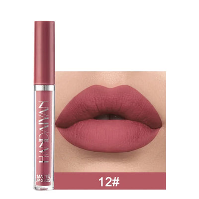 HANDAIYAN 6 Color Matte Liquid Lipstick Sets Lip Gloss for Lips Long Lasting Waterproof Cosmetics Sexy Makeup